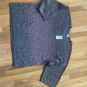 J.Jill ombre cotton sweater, new with tags